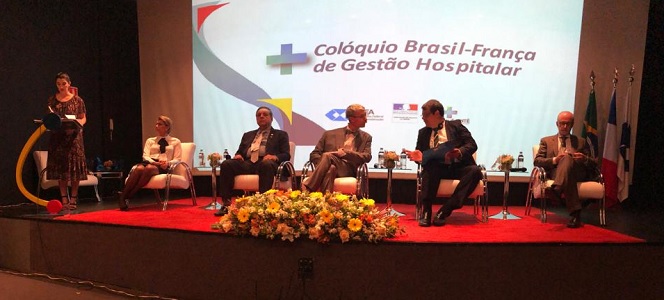 Gestão hospitalar é debatido no Colóquio Brasil-França